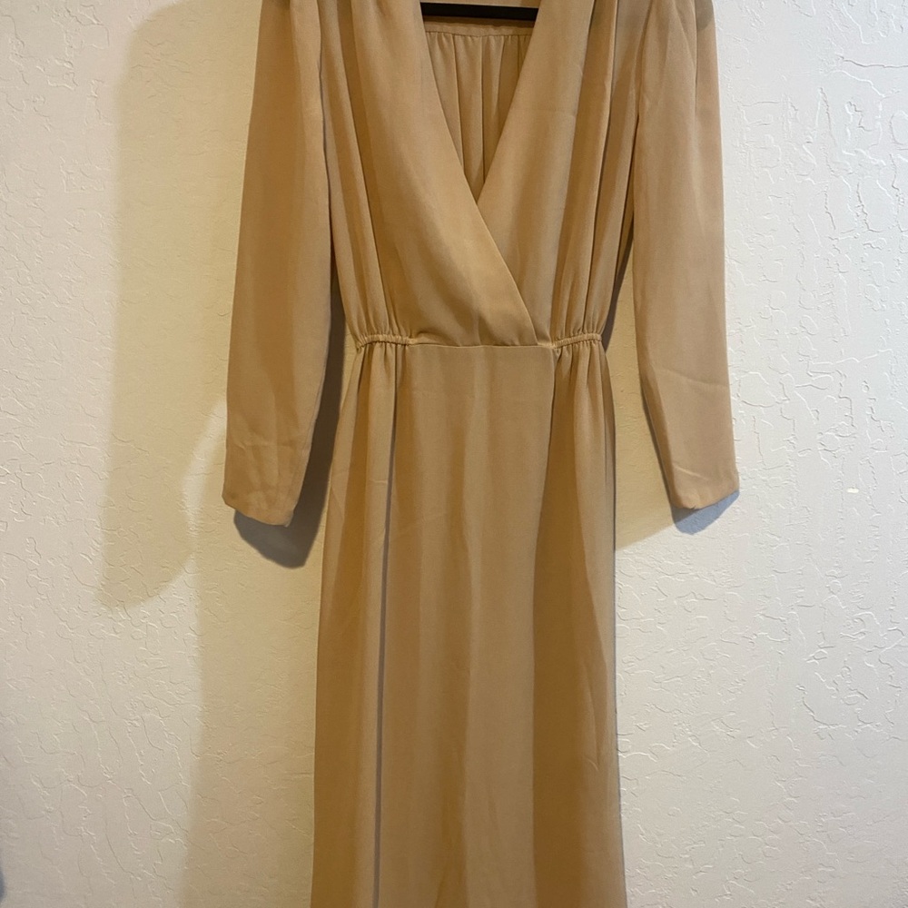 Vintage Sheer Wrap Dress